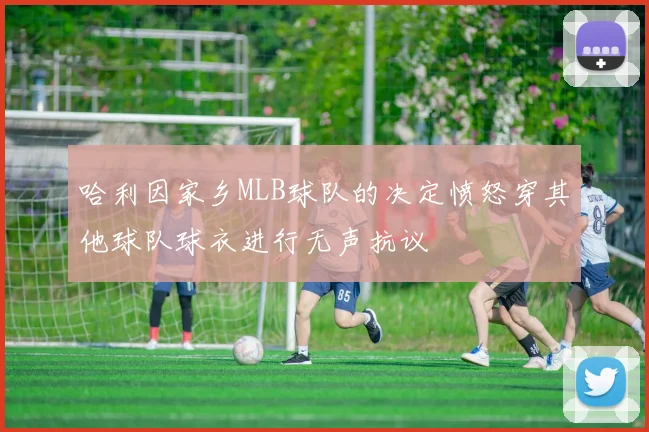 哈利因家乡MLB球队的决定愤怒穿其他球队球衣进行无声抗议